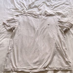 Men’s cream polo t shirt